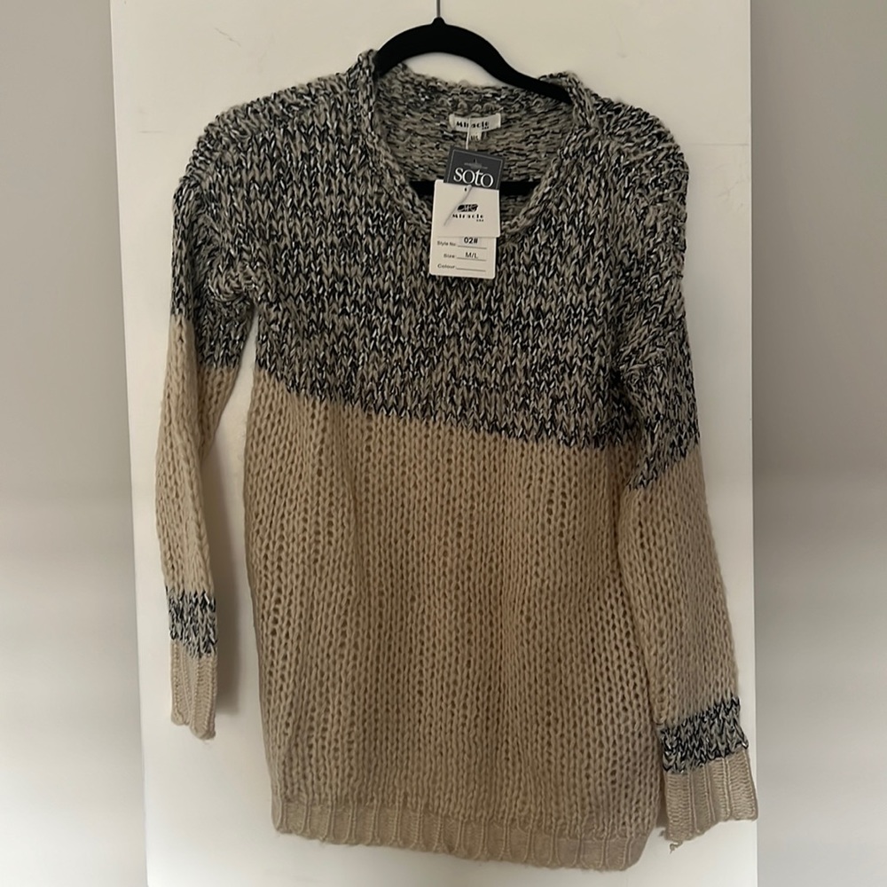 Fuzzy sweater